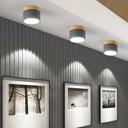 After paragraph Scandinavian modern minimalist creative small lamp aisle aisle lights corridor hall cafe ceiling