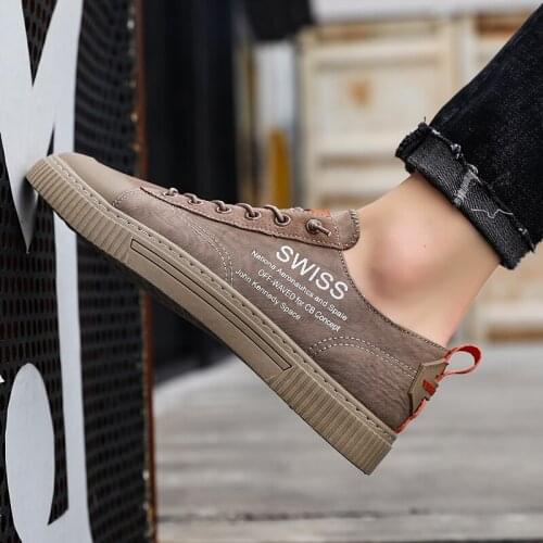 High Quality Brand Mens Casual Shoes Hot Sale Spring and Autumn Breathable Casual Shoes Men Fashion Black Casual Mens Shoes