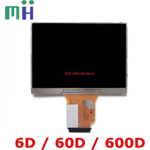 For Canon 600D 60D 6D LCD Screen Display Rebel T3i EOS Kiss X5 Camera Replacement Unit Repair Part