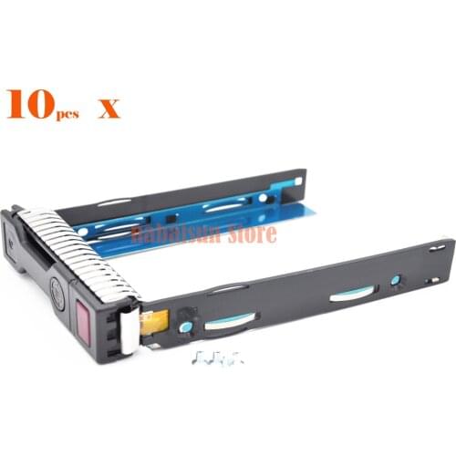 10 pack 651314-001 3.5 " HDD CADDY TRAY FOR HP GEN8/GEN9 SATA /SAS Hard Drive Tray Caddy For DL388 G9 DL380 DL360