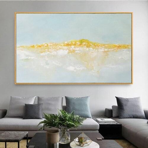100% hand-painted oil painting canvas original mural living room home decoration abstract mural decoration art Jinshan