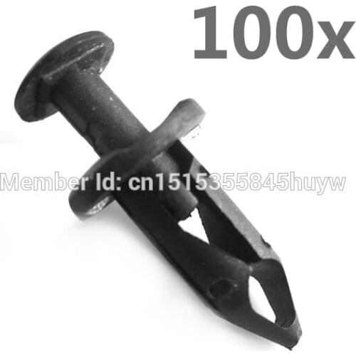 100 pcs 8mm Hole Fender Clips For Polaris ATV 450R Z400 Z499 LTR45 OZAR 250