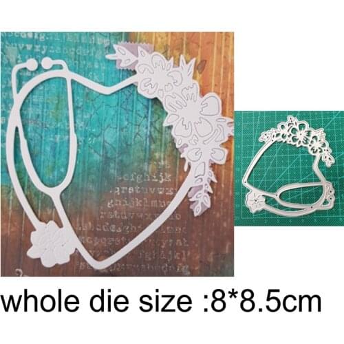 2021 New Metal Cutting Dies Cut Mold Flower Heart Decoration Scrapbooking dies Paper Craft Knife Mould Blade Punch Stencils dies