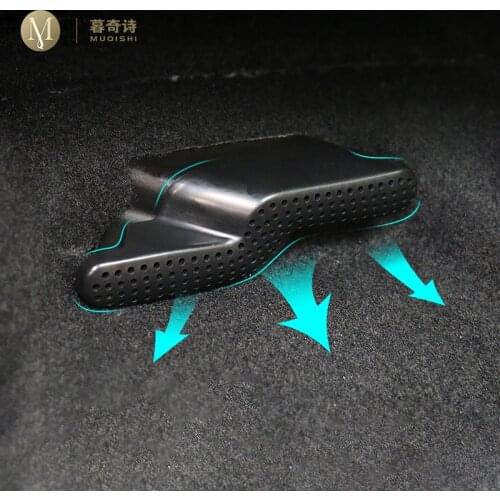 For Mini Cooper Clubman F54 F55 F56 F57 F60 Car Air Condition Vent Cover Rear Seat anti dust Outlet Cover Conditioning Cover