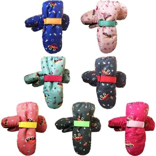 Kids Child Ski Gloves Winter Snow Snowboard Windproof Waterproof Thicken Mitten
