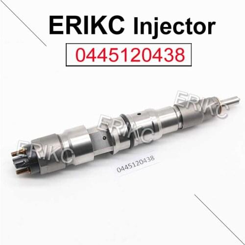 ERIKC 0 445 120 438 New Common Rail Fuel Diesel Injector Assembly 0445120438 Sprayer Nozzle for Bosch Yuchai YC6J EU4 YC4E