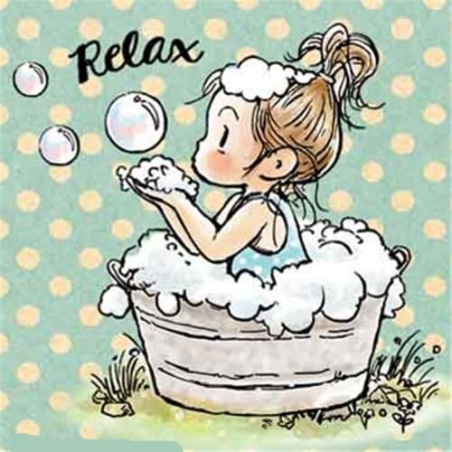 Figure Stamp Scrapbooking New Alphabet Stamp Embossing Craft Silicone Transparent Stampstampons