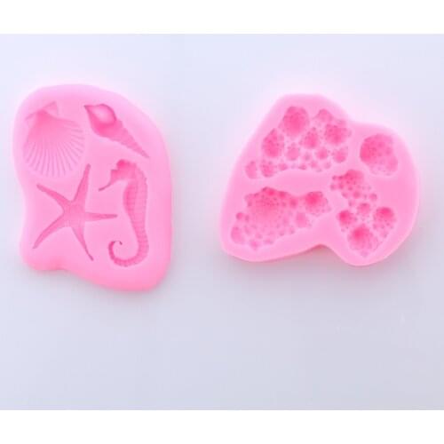Hippocampus/Sea Horse Silicone Mold Fondant Sugarcraft Cake Decorating Tools Chocolate Gumpaste Jelly Mold Baking Cake Tools