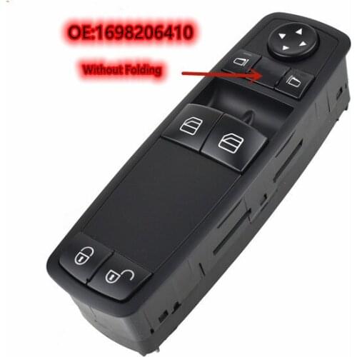 Power Window Control Switch Button For Mercedes Benz W169 W245 ML W164 W251 04-12 1698206410 A1698206510 A1698206410 1698206510