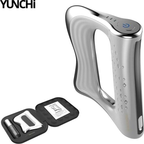 Electric Guasha Scraper EMS Muscle Therapy Massager IASTM Massage Tool 3 Levels Adjustable Speed Fascia Recovery Massager