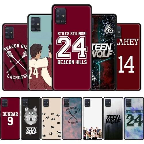 Soft Phone Case For Samsung Galaxy A51 A71 A21s A31 A41 M31 A11 A12 M51 A32 5G M30s A91 A42 Cover Funda Teen Wolf 24 Coque Shell