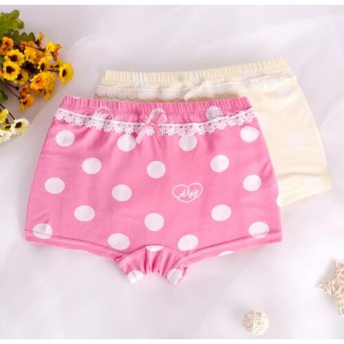 Men and women baby underwear girls shorts cotton girls underwear childrens flat angle 2-3-5-8-12 years old childrens underwear