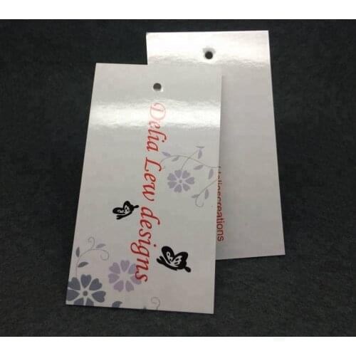 Custom Design Clothing Hang Tag Jeans Hang Tag