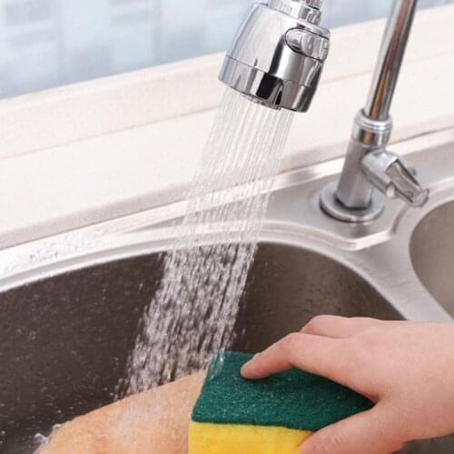 Durable Super Water-saving Faucet Water Tap Rotary Swivel Faucet Replacement Anti-Splash Water Filter Adapter Home Shower Head