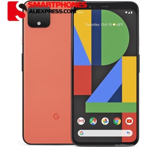Unlocked Original Google Pixel 4XL 6.3 inch P-OLED Snapdragon 855 6GB 64GB Octa Core Andorid 10 Dual Rear Camera Mobile phone