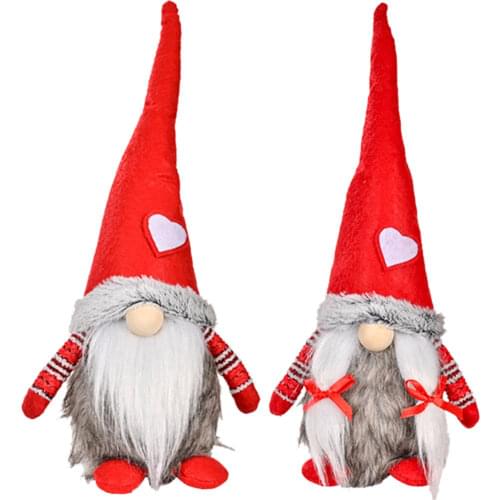 Christmas Gnome Decorations Swedish Tomte Tabletop Norway Nisse Doll Christmas Tree Table Navidad Ornaments For Home expedient