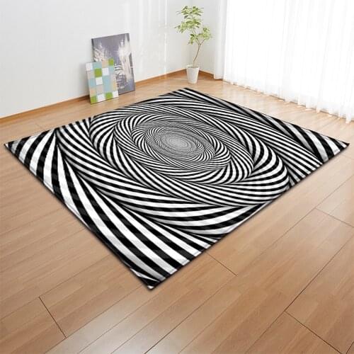 Nordic Carpet for Living Room 3D Kids Room Decoration Carpet Home Children Rug Hallway Floor Bedroom Bedside Mats