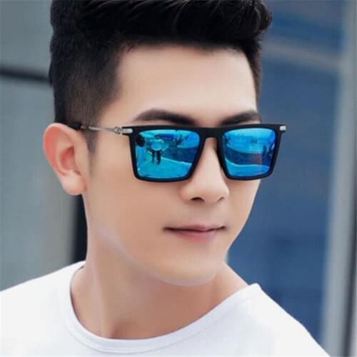 Classic Square Sunglasses Men Designer Vintage Driving Goggle Mirror Male Sun Glasses Women Oculos Feminino UV400