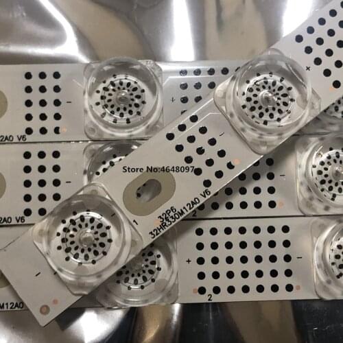 2pcs LED Backlight strip Lamp For TCL TV "LVW320NEAL 32HR330M12A0 V3 4C-LB3212-HR01J 32P6 32P6H 32P6H 6v LED
