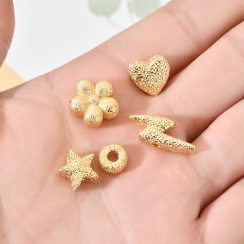 10pcs/lots Flower Charms for Jewelry Making Bulk Charms Pendant Diy Choker Necklace Bracelet Accessories Copper Metal