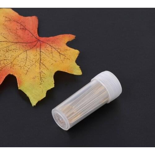 100 PCS Tail Embroidery Fabric Cross Stitch Needles Craft Tools Size 26 For 14CT 090C for knitting needles