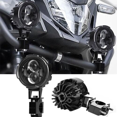 2 Pcs LED Motorcycle Headlight Electric Vehicle Lamp High Brightness Modified Auxiliary Electric Car Bulbs Scooters Spotlights