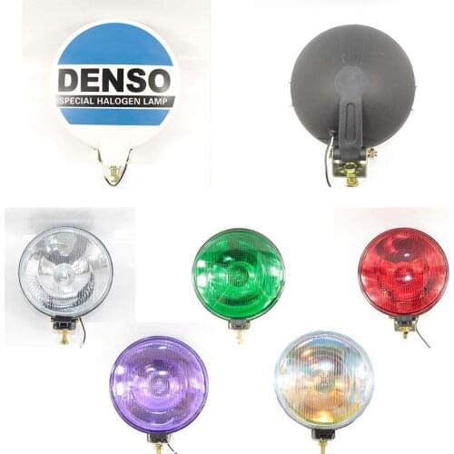 7.5 inch Halogen Bulb H3 Truck Fog Driving Light With DENSO Cover and T10 Parking Bulb