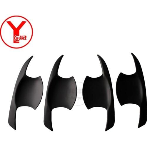 Black door handle cover For Toyota Yaris hatchback sedan 2018 ABS car exterior parts For toyota yaris accessories 2019 YCSUNZ