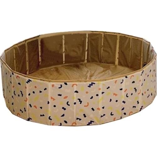 Kids Playpen Ocean Ball Pit Baby Infant Foldable Pool Soft Round Colorful Balls Fence Play Space Room Decor