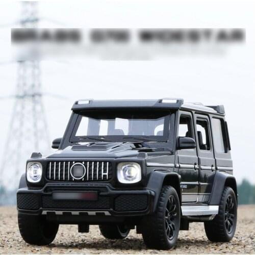 Toy Car Model 1/32 SUVG700 Classic Alloy Car Sound-Light Pull Back Toy Simulation Car Decoration Children’s Gifts