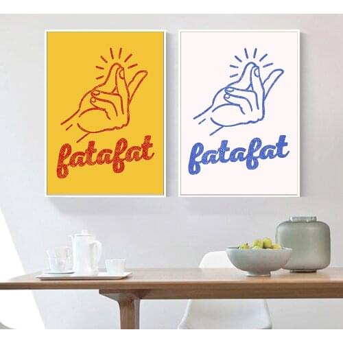 Indien Desi affiche graphique Art impression Design dessin affiche Vintage mur Art décoration murale