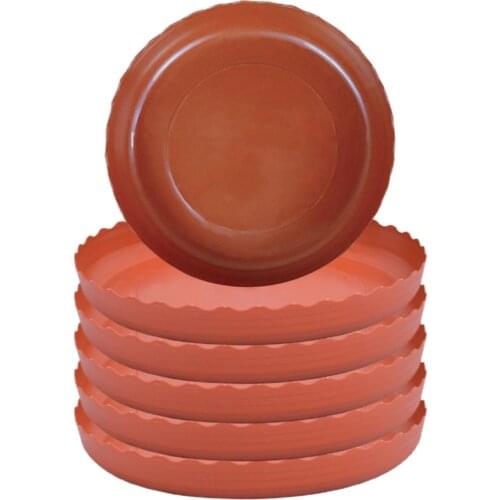 Round Plant Container Accessories Tray Saucer Flower Pots Planter Plastic Base Fleshiness Garden Balcony Flowerpots Plate Board