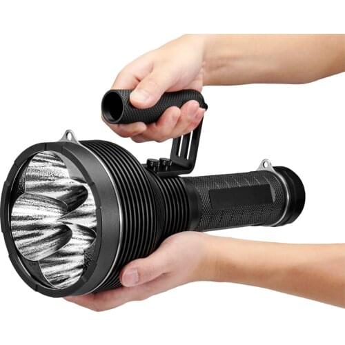 Lumintop BLF GT4 Super Bright Flashlight 4* XHP70.2 LEDs Max 25000 lumens Long beam throw 1370 meter Searchlight Rescue Torch