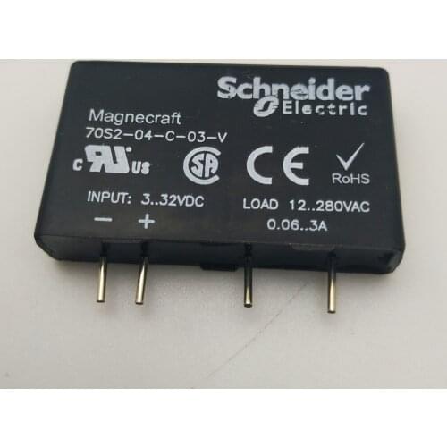 New Now Cargo 70S2-04-C-03-V 3-32vdc 12-280vAC Solid-State Relay