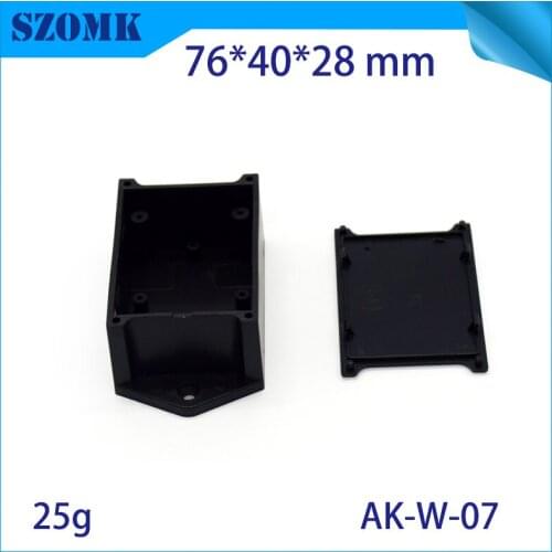 Plasticp wall mount enclosure electronics junction box (5 pcs) small diy instrument housing case electrical boxes70*45*24mm