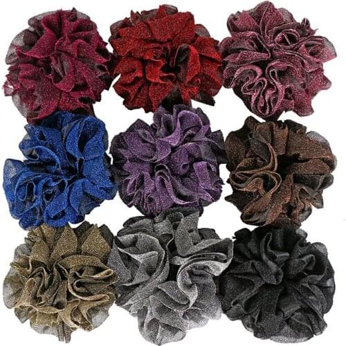 Fashion Women Girls Summer Glitter Hair Bands Print Headbands Party Clothes Turban Bandage Bandanas HairBands Hair Accessories
