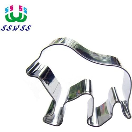 Direct Selling,Male Lions Shape Cake Decorating Fondant Cutters Tools,Pug-Dog Cake Cookie Biscuit Baking Molds