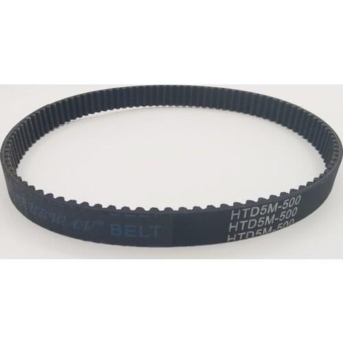 Black Rubber HTD 5M Type Closed Loop Timing Pulley Belt 5mm Picth 1720-2000mm Length 15/20/25mm Width Synchronous Belt