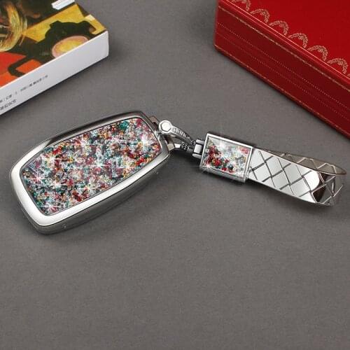 Alloy Special Diamond Car Key Cover key Case for Mercedes benz W177 W205 W213 W222 2018 A C S GLS Class E class