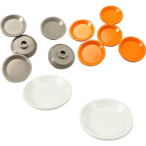 Plates Utensils Porcelain Toys for Children City MOC Educational 5 PCS A Sets Plastic Antistrees Many Colors Building Blocks