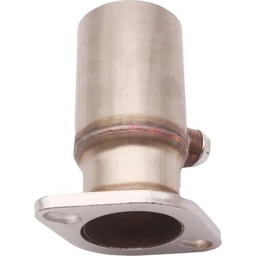 3" Stainless Pipes to 2.5" 2 bolt Flange Reducer With o2 bung Downpipe Exhaust