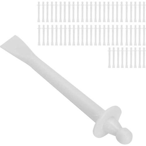 Hair Removal Wax Hair Remover Nasal Hair Removal Wax Stick Disposable Nose Wax Spatulas Lip Eyebrow Wax Applicator Wax