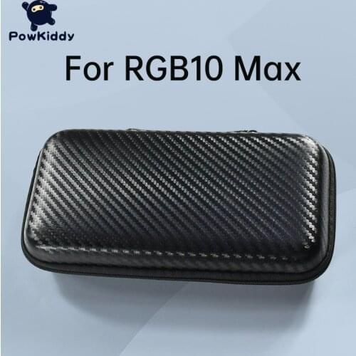 Powkiddy Bag For RGB10Max Handheld Game Players Protect Bag Case RGB10MAX Console Case Protective Film Protective Case