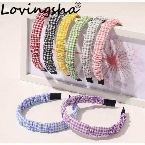 LOVINGSHA Headband For Womens Hair Accessories Hairband Ladies Girl Headwrap Hair Band FC185