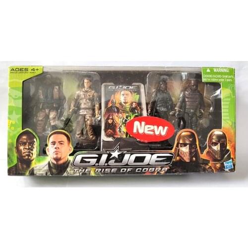 3.75inch Four Person Suit Original Hasbro G.I. Joe:The Rise of Cobra Model Toy Action Figures Toys For Children