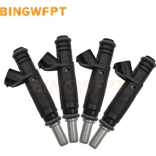 4PCS Fuel Injectors Nozzle OEM 07M906031B For VW JETTA PASSAT GOLF RABBIT 2.5L I5 2007-2013
