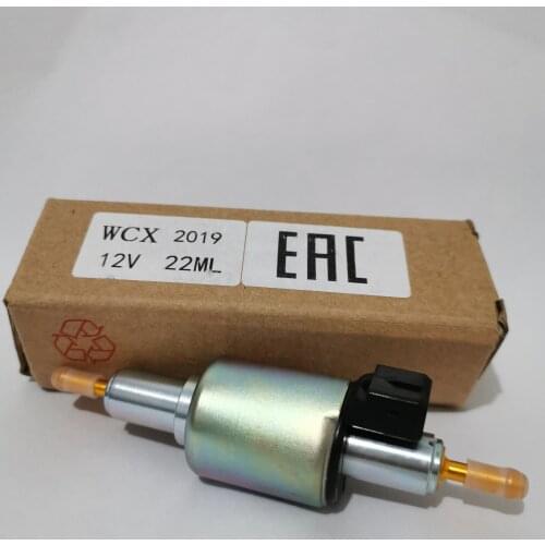 Free shipping 22ML Car Oil Heater Fuel Pump 12V For 2KW To 5KW 9012868C For Webasto Eberspacher Heaters Iron Stable Performance