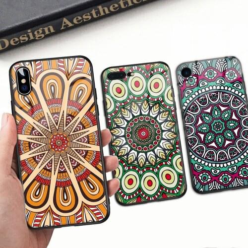 FinderCase for iPhone 12 Case Hard Back Cover Glass Floral Case for iPhone 6 6S plus 8 7 plus X XR XS MAX 11 12 pro max