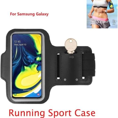 For Samsung Galaxy A90 A80 A70 A50 A40 A30 A20 A10 A71 A72 A51 A52 Running Sport Phone Case Arm Band Case Phone Holder Gym Pouch