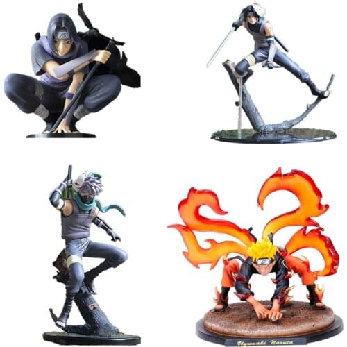Naruto figure Figure ROS Grandista Uzumaki Figure Uchiha Sasuke Hatake Kakashi Haruno Sakura Action Figures